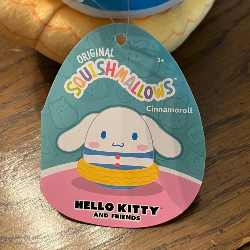 Hello Kitty and Friends‎ Squishmallows, NWT, Kuromi and Cinnamoroll